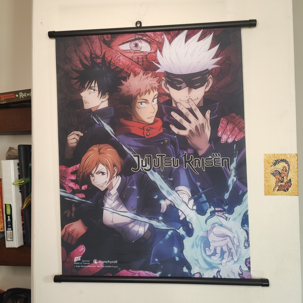 Jujutsu Kaisen Anime Wall Scroll Poster